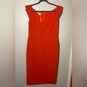 Antonio Berardi red cocktail dress